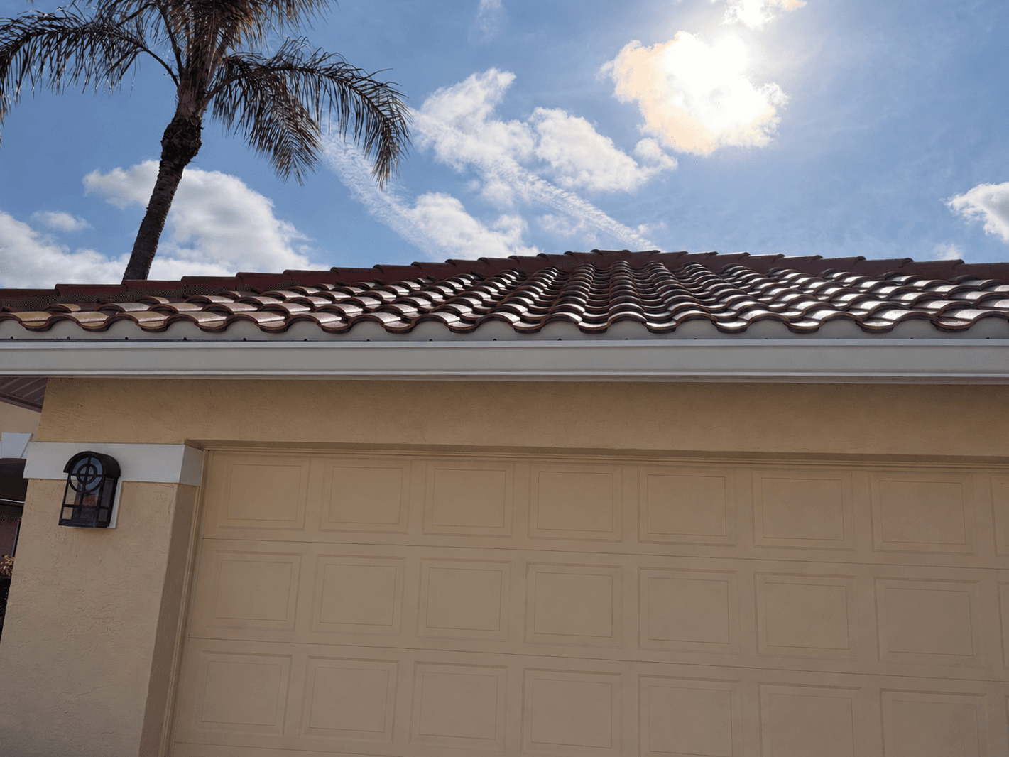 7inch white gutter